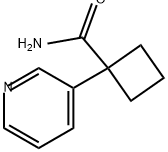 Cyclobutanecarboxamide, 1-(3-pyridinyl)-,1478721-04-8,结构式