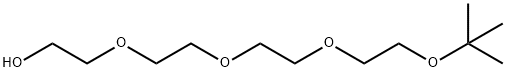3,6,9,12-Tetraoxatetradecan-1-ol, 13,13-dimethyl- Structure