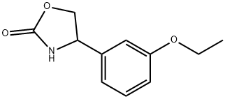 2-Oxazolidinone, 4-(3-ethoxyphenyl)- Structure