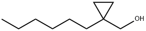 Cyclopropanemethanol, 1-hexyl- Structure