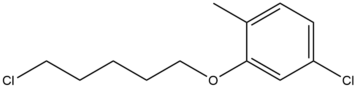 1481120-06-2 4-Chloro-2-[(5-chloropentyl)oxy]-1-methylbenzene