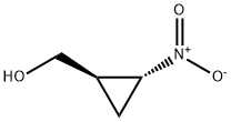 (1R,2R)-2-Nitrocyclopropanemethanol Structure