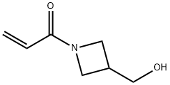 1-[3-(hydroxymethyl)azetidin-1-yl]prop-2-en-1-one Struktur