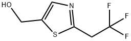 2-(2,2,2-三氟乙基)-5-噻唑甲醇,1482819-31-7,结构式