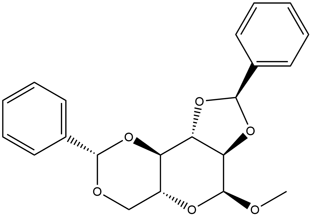 α-D-Glucopyranoside, methyl 4,6-O-[(R)-phenylmethylene]-2,3-O-[(S)-phenylmethylene]-
