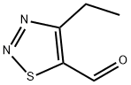 4-乙基-1,2,3-噻二唑-5-甲醛 结构式
