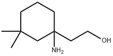 Cyclohexaneethanol, 1-amino-3,3-dimethyl- Structure