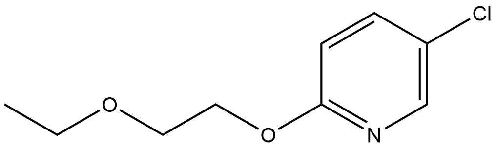 5-Chloro-2-(2-ethoxyethoxy)pyridine|