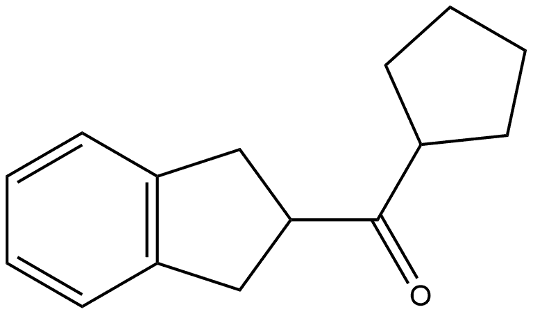 Cyclopentyl(2,3-dihydro-1H-inden-2-yl)methanone,1485727-60-3,结构式