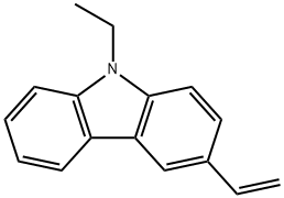 9-乙基-3-乙烯基-9H-咔唑, 1486-07-3, 结构式