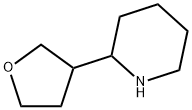 2-(四氢呋喃-3-基)哌啶,1486226-18-9,结构式