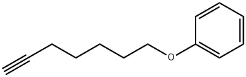 Benzene, (6-heptyn-1-yloxy)- Structure