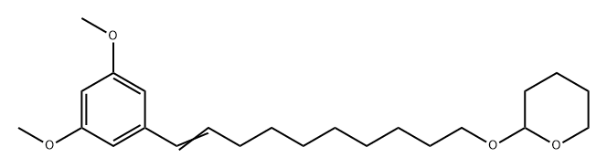 2H-Pyran, 2-[[10-(3,5-dimethoxyphenyl)-9-decen-1-yl]oxy]tetrahydro-