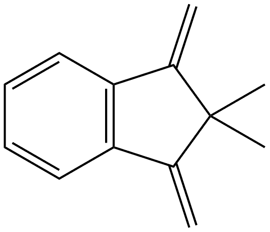 2,2-dimethyl-1,3-dimethylene-2,3-dihydro-1h-indene 结构式