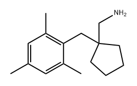 Cyclopentanemethanamine, 1-[(2,4,6-trimethylphenyl)methyl]-|(1-(2,4,6-三甲基苄基)环戊基)甲胺