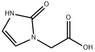 2,3-Dihydro-2-oxo-1H-imidazole-1-acetic acid Structure