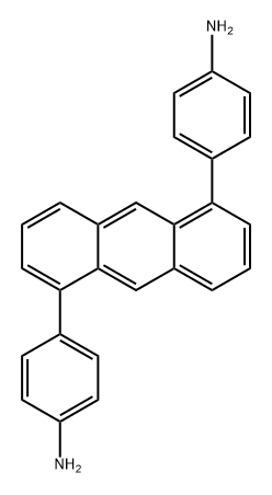 1491164-60-3 Benzenamine, 4,4'-(1,5-anthracenediyl)bis-