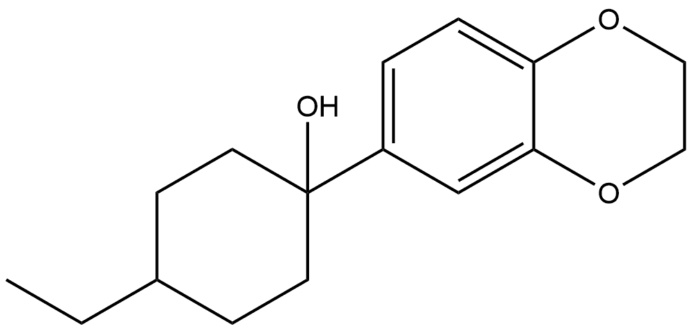 1491327-52-6 1-(2,3-Dihydro-1,4-benzodioxin-6-yl)-4-ethylcyclohexanol