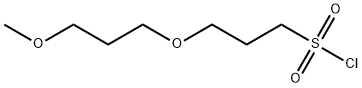 1-Propanesulfonyl chloride, 3-(3-methoxypropoxy)- Structure