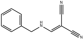 {[Benzylamino]methylene}methane-1,1-dicarbonitrile Structure