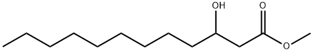 Methyl 3-hydroxydodecanoate Struktur