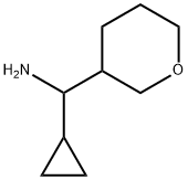 cyclopropyl(oxan-3-yl)methanamine, Mixture of diastereomers Structure