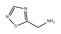 1,2,4-Thiadiazole-5-methanamine Struktur