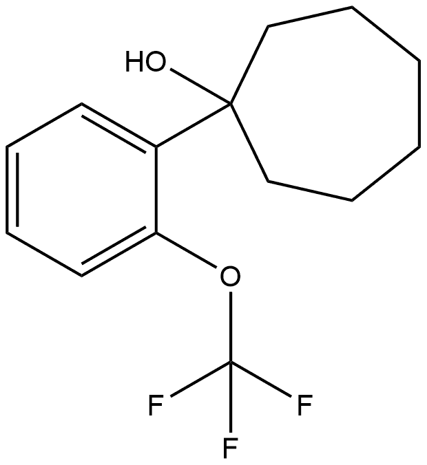 1-[2-(Trifluoromethoxy)phenyl]cycloheptanol|1-[2-三氟甲基苯氧基]环庚醇