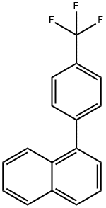 1-(4-(Trifluoromethyl)phenyl)naphthalene Struktur