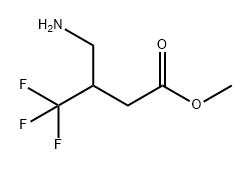 3-(氨基甲基)-4,4,4-三氟丁酸甲酯, 1495146-87-6, 结构式