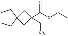 2-(氨基甲基)螺[3.4]辛烷-2-羧酸乙酯, 1495330-47-6, 结构式