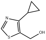(4-cyclopropyl-1,3-thiazol-5-yl)methanol Structure