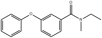 Benzamide, N-ethyl-N-methyl-3-phenoxy-,149589-39-9,结构式