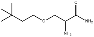 Propanamide, 2-amino-3-(3,3-dimethylbutoxy)- Struktur