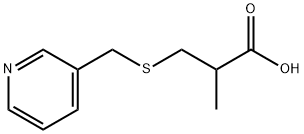 2-methyl-3-{[(pyridin-3-yl)methyl]sulfanyl}propanoic acid|2-甲基-3-{[(吡啶-3-基)甲基]硫烷基}丙酸