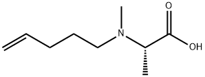 L-Alanine, N-methyl-N-4-penten-1-yl- Structure