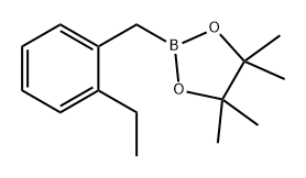 1,3,2-Dioxaborolane, 2-[(2-ethylphenyl)methyl]-4,4,5,5-tetramethyl-|