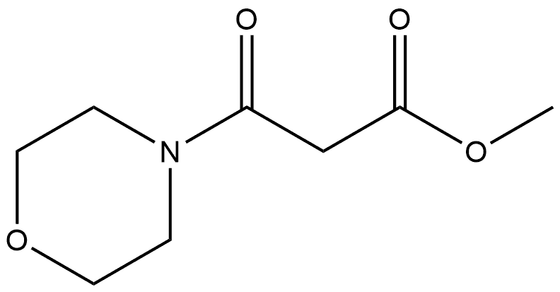 4-Morpholinepropanoic acid, β-oxo-, methyl ester