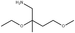 2-乙氧基-4-甲氧基-2-甲基丁-1-胺, 1498712-26-7, 结构式