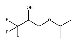 2-Propanol, 1,1,1-trifluoro-3-(1-methylethoxy)- Struktur