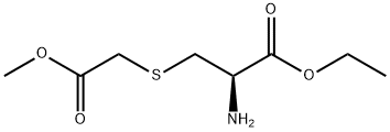 S-(2-甲氧基-2-氧乙基)半胱氨酸乙酯, 1499181-15-5, 结构式