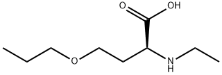 N-ethyl-O-propyl-L-homoserine Structure