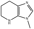 3-Methyl-4,5,6,7-tetrahydro-3H-imidazo[4,5-b]pyridine Struktur