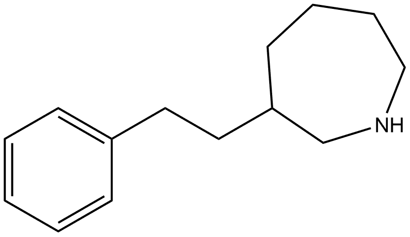 3-phenethylazepane Structure