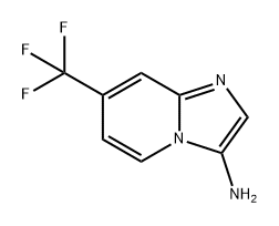 7-(trifluoromethyl)imidazo[1,2-a]pyridin-3-amine 结构式