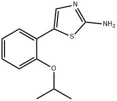 5-(2-Isopropoxyphenyl)thiazol-2-amine,1501096-89-4,结构式