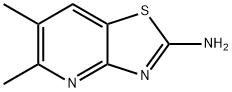 5,6-Dimethylthiazolo[4,5-b]pyridin-2-amine Struktur