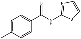 Benzamide, 4-methyl-N-2-thiazolyl- Structure