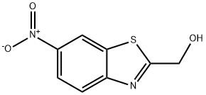 2-Benzothiazolemethanol, 6-nitro- Structure