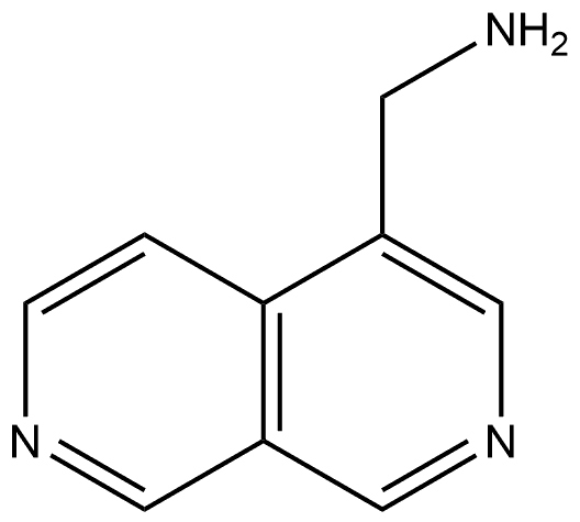 2,7-Naphthyridine-4-methanamine Structure